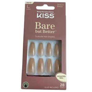 KISS Bare But Better TruNude Sculpted Nails NIB